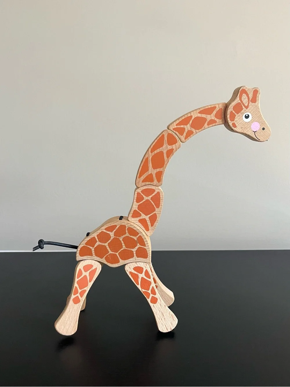 Melissa & Doug Giraffe Grasping Toy First Play Wooden Baby Toddler 1+ Years